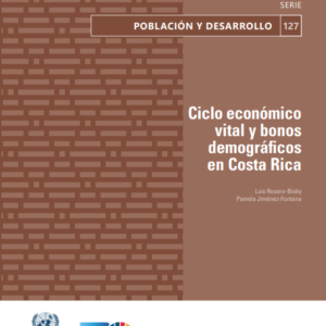 Ciclo económico vital y bonos demográficos en Costa Rica