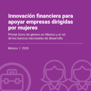Innovación financiera para apoyar empresas dirigidas por mujeres: Primer bono de género en México y el rol de los bancos nacionales de desarrollo