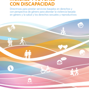 Mujeres y jóvenes con discapacidad.