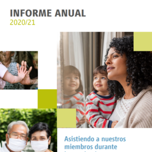 Informe anual 2020/21. Asistiendo a nuestros miembros durante la pandemia