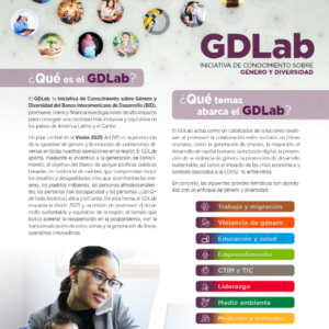 GDLab: Iniciativa de Conocimiento sobre Género y Diversidad
